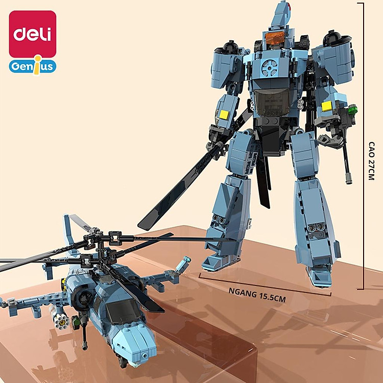 Mua Bộ Đồ Chơi Lắp Ghép Robot Deli Chính hãng Giá rẻ - Hình ảnh 2