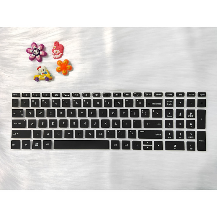 Miếng silicon phủ bàn phím cho laptop HP 15.6 inch - Ôm phím