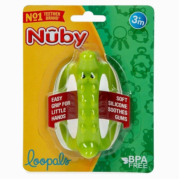 Mua Ngậm nướu silicone Loopals - Con cá sấu Chính hãng Ưu đãi - Hình ảnh 2