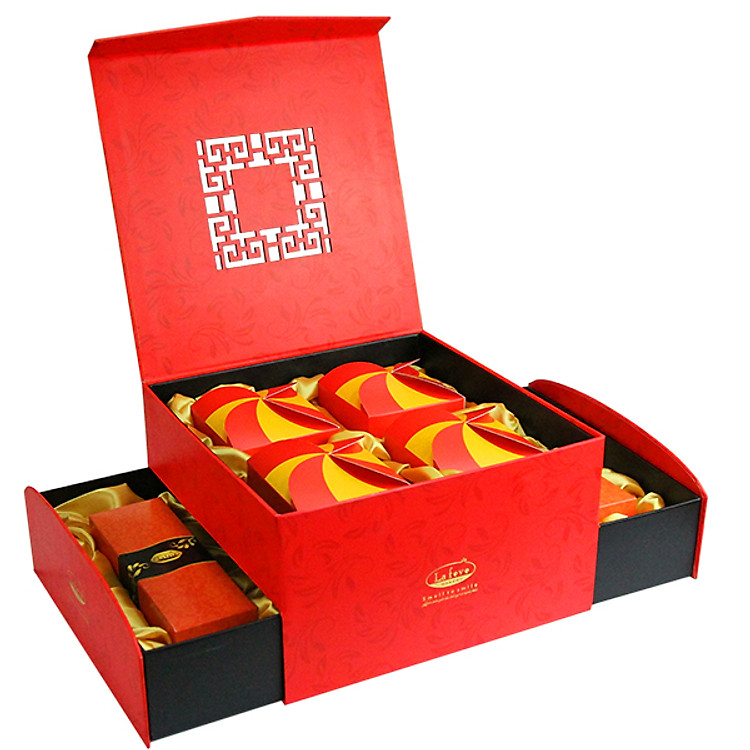 Lafeve Bakery - E Voucher Hộp 04 Bánh Trung Thu Lớn160g/ Bánh + 06 Bánh Nhỏ 60g/ Bánh Mã A6A