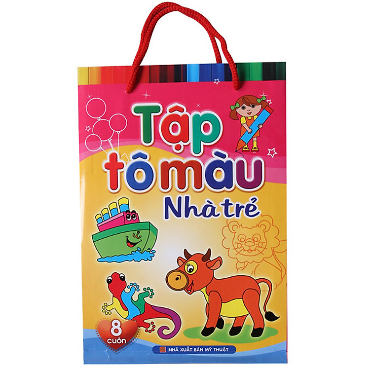 Tập tô màu nhà trẻ