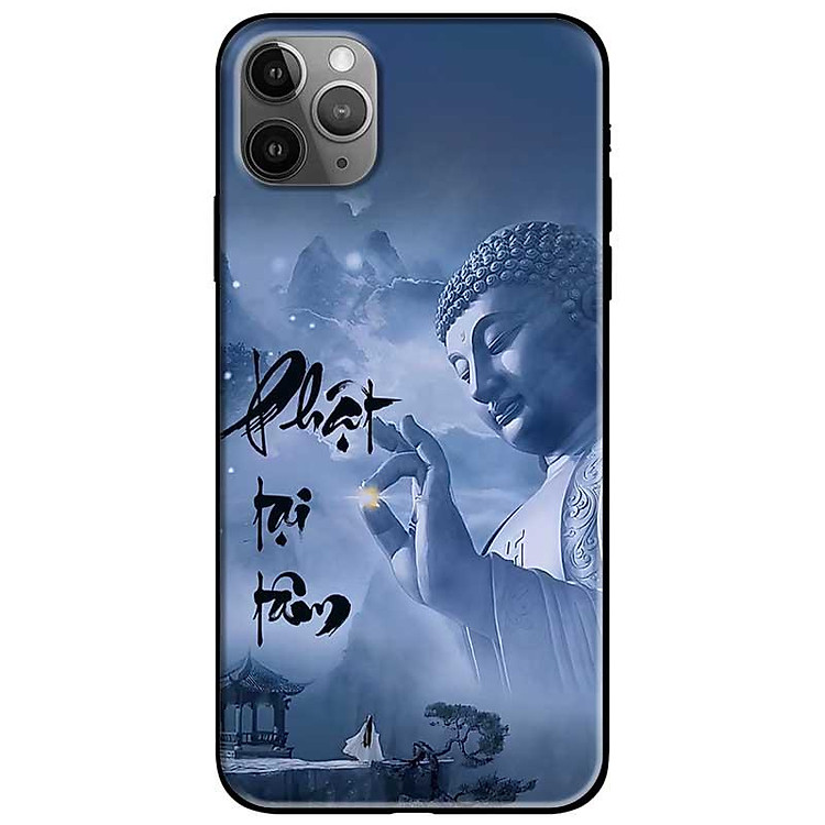 Ốp lưng cho iPhone X - iPhone Xs - Xs Max - XR - iPhone 11 - 11 Pro Max - Phật Tại Tâm - Hàng Chính Hãng