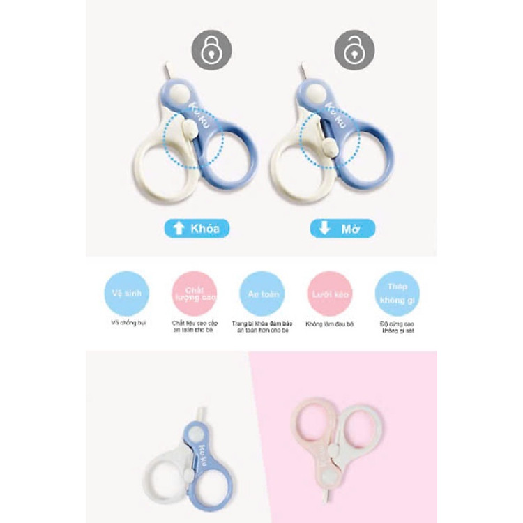 Mua Kéo cắt móng tay an toàn cho bé Chính hãng Giá rẻ - Hình ảnh 5