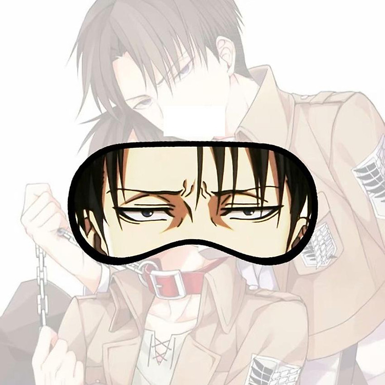 Bịt mắt ngủ anime Attack on Titan Đại chiến Titan Levi