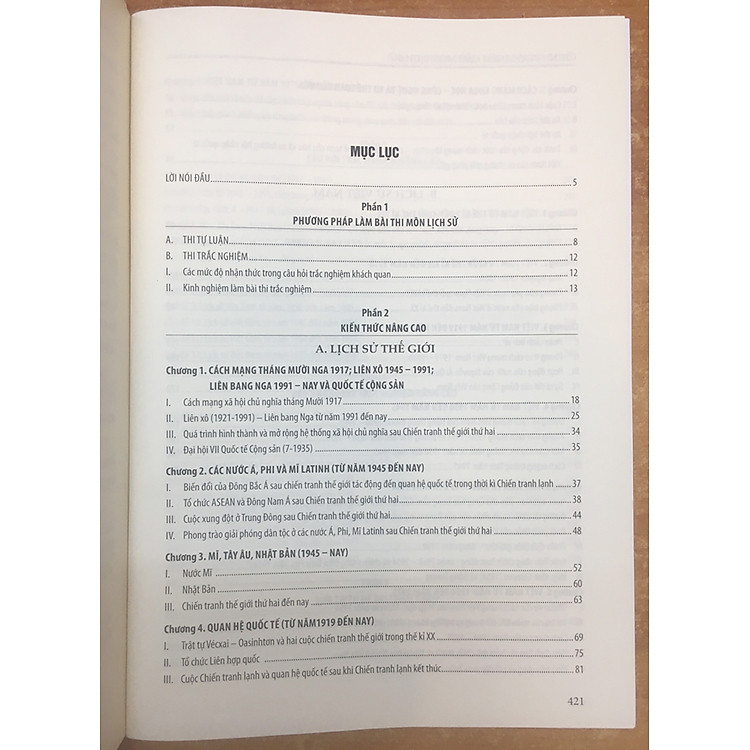 Chinh Phục Điểm Cao Luyện Thi Môn Lịch Sử - Thi THPT Quốc Gia Và Thi Học Sinh Giỏi THPT - Ảnh 7