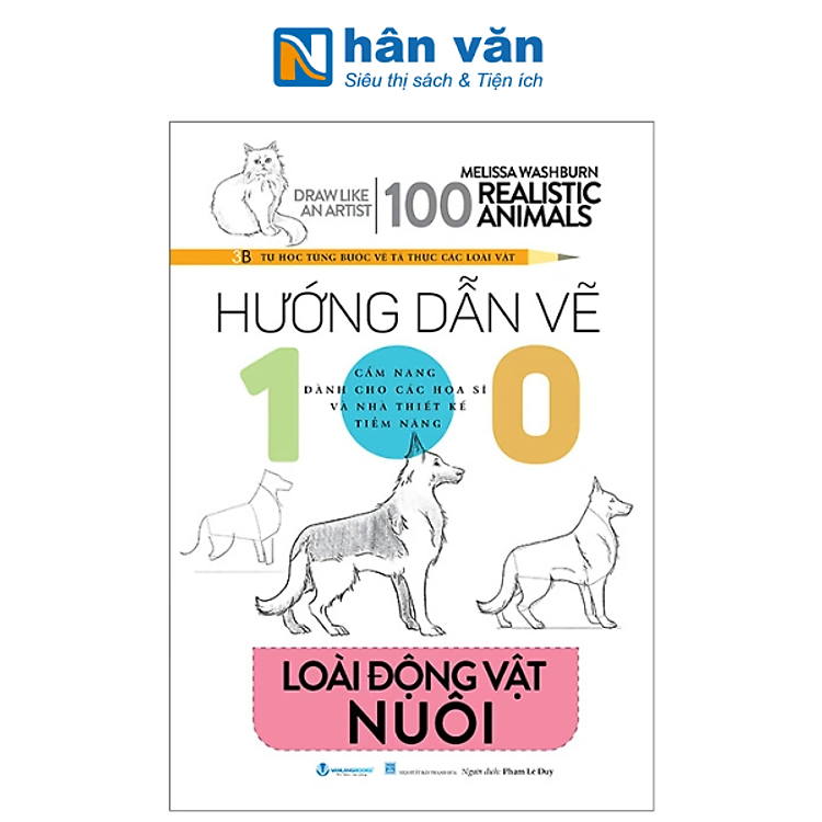 Hướng Dẫn Vẽ 100 Loài Động Vật Nuôi