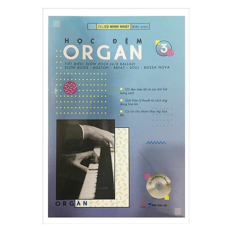 Sách Học Đệm Organ Tập 3 (Tái Bản)
