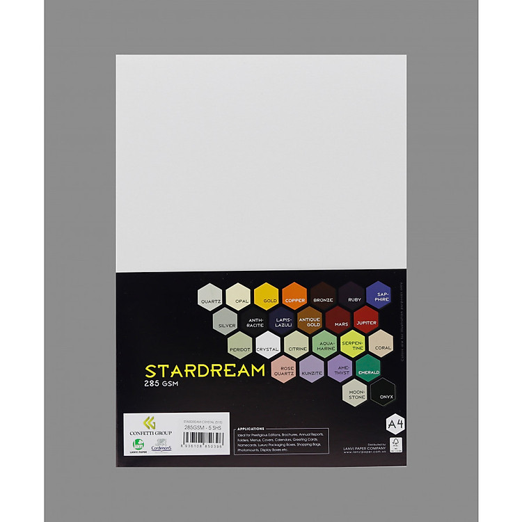 Giấy Stardream Crystal 285gsm (S15)