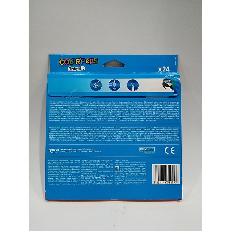 Ch&igrave; M&agrave;u Animals - Maped (24 m&agrave;u) - Ảnh 4