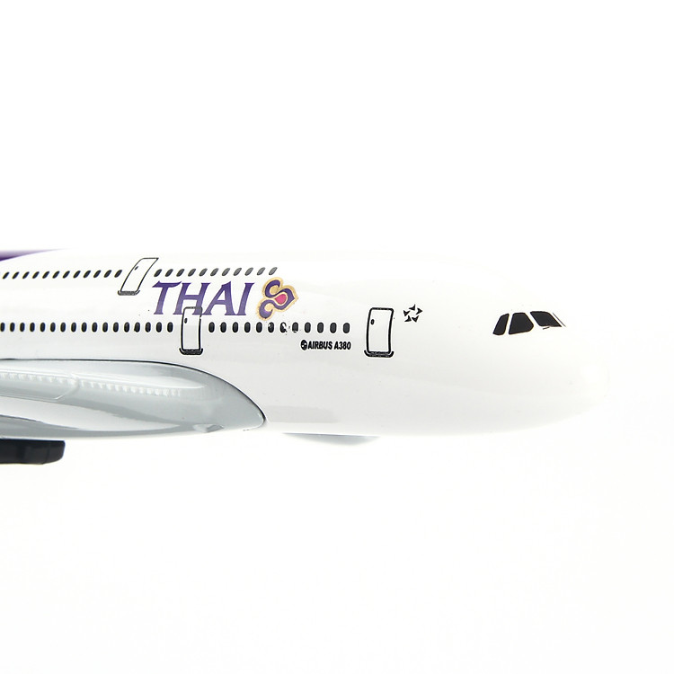 Mô hình máy bay Thai Airlines A380 20cm Chính hãng Giá tốt - Hình ảnh 5