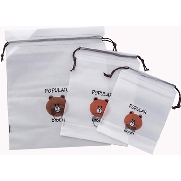 Combo 3 túi đựng đồ du lịch dây rút