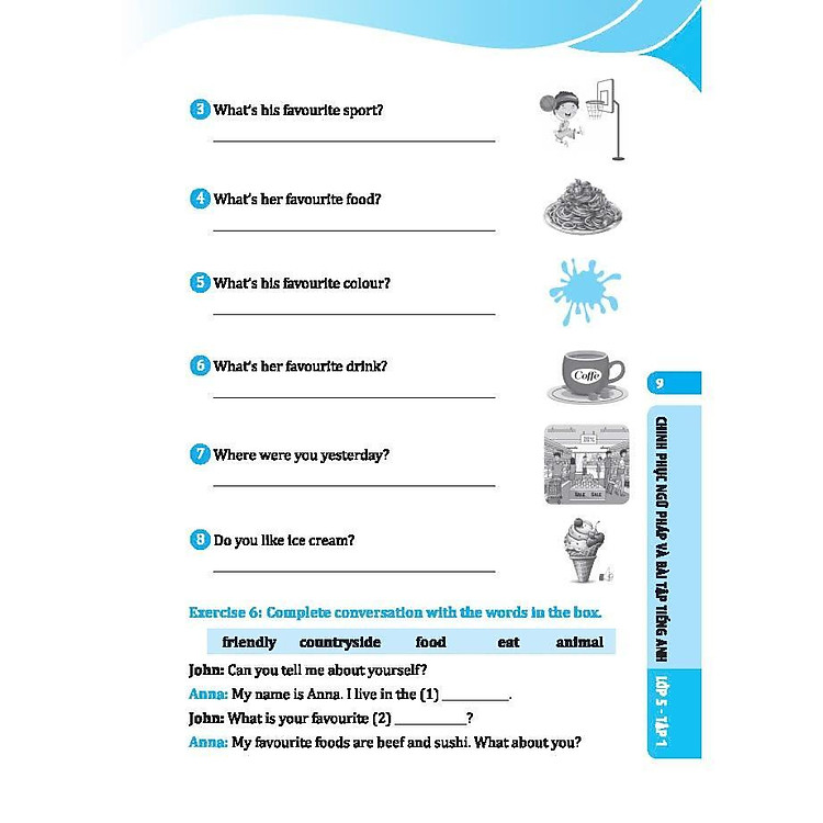 Global Success Chinh Phục Ngữ Pháp Và Bài Tập Tiếng Anh Lớp 5 - Tập 1 - Ảnh 7