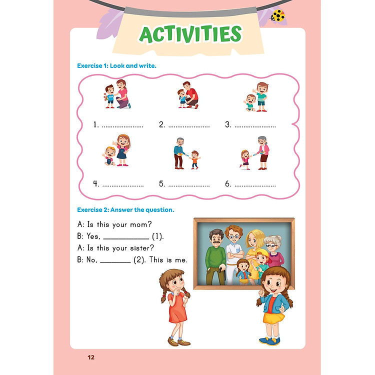 Luyện Viết Chữ Đẹp Từ Vựng Tiếng Anh Family And Friends - National Edition 2 - Ảnh 2
