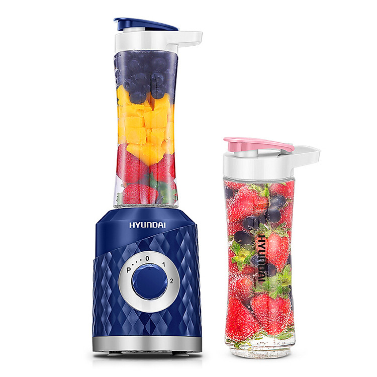 Máy Xay Sinh Tố HYUNDAI QC-JB2380 600ml (2 Cối Xay)