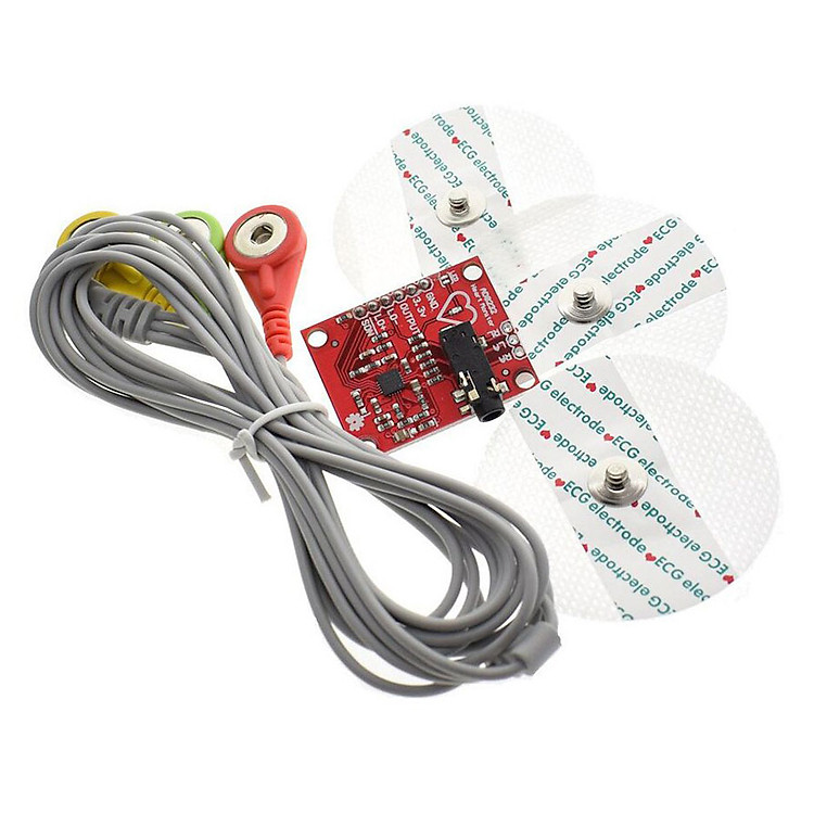 Cảm Biến Điện Tim (ECG) Heart Rate Monitor Kit AD8232 Duinofun