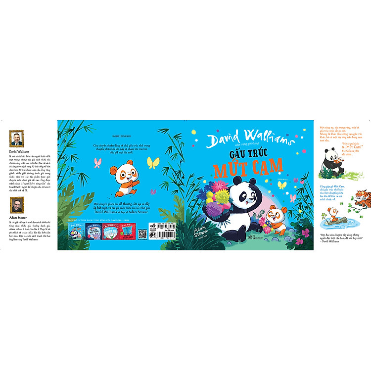 Sách - Picture Book Tưng Bừng của David Walliams: Gấu trúc - Cậu voi - Hà mã - Nhóc gấu (Nhã Nam)