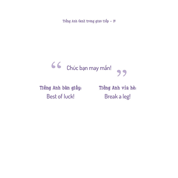 Tiếng Anh Giao Tiếp Dễ Nhớ Cho Người Lười - Ảnh 3