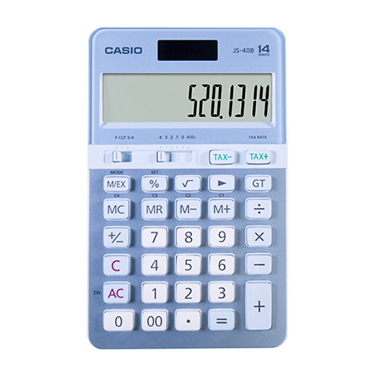 Máy Tính Casio JS-40B (Xanh) - Ảnh 3