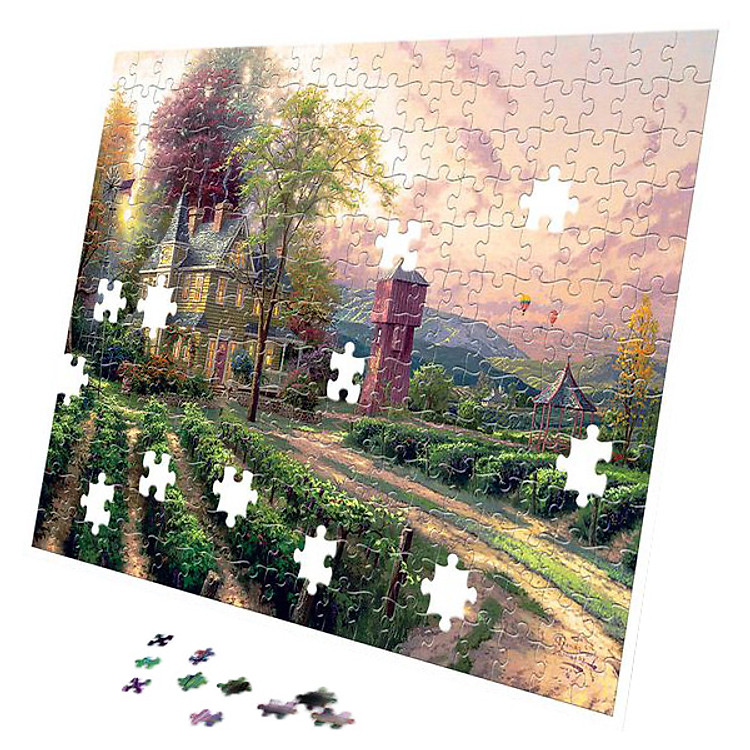 Tranh xếp hình Tia Sáng Mùa Bội Thu Chính hãng Tiết kiệm - Hình ảnh 2