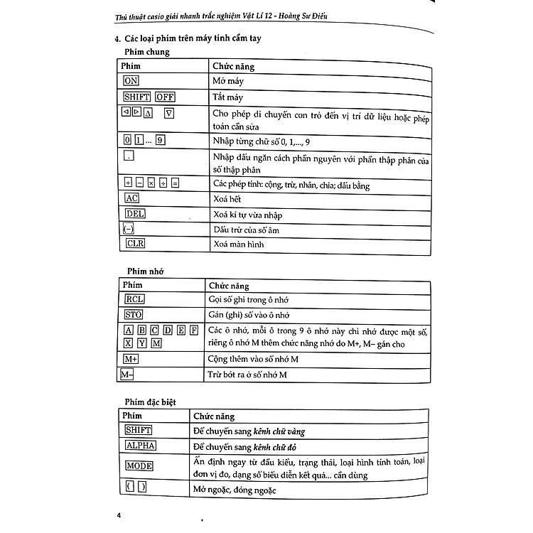 Thủ Thuật Casio Giải Nhanh Trắc Nghiệm Vật Lí Lớp 12 - Ảnh 4