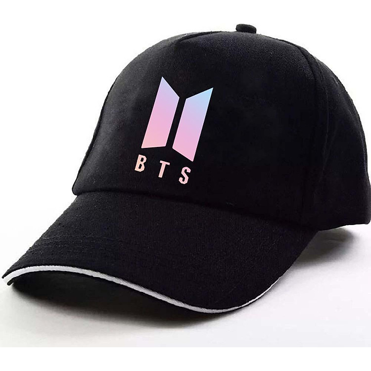 Nón Mũ Nhóm Nhạc K-Pop BTS In Hologram Thời Trang - Màu Đen