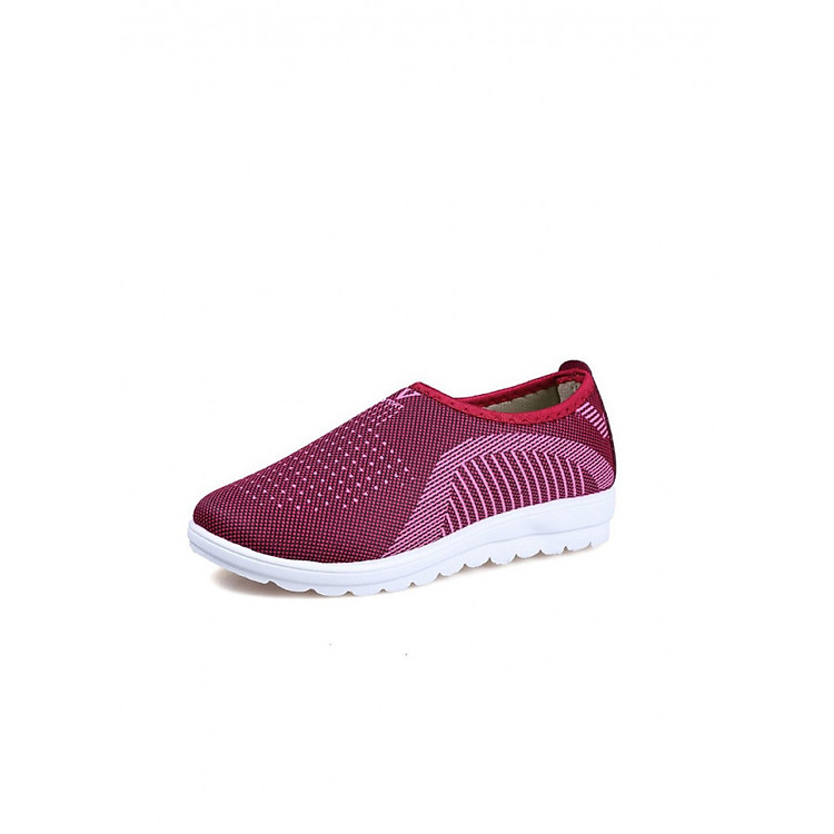 Giày lười nữ phong cách êm chân thoáng khí (full size full box) - chữ V - Size 36 đến 40 - V124