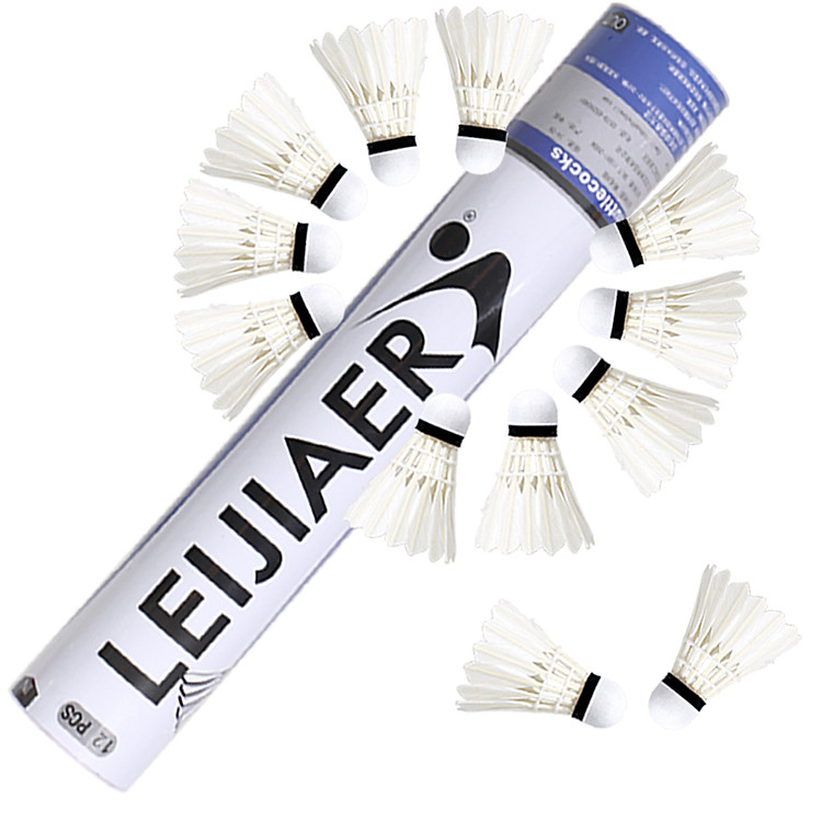 Hộp 12 quả cầu lông cao cấp badminton 12 pieces LEIJIAER YE-1001