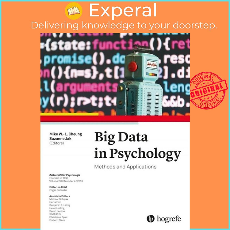 Sách - Big Data in Psychology - Methods and Applications by Suzanne Jak (UK edition, paperback)