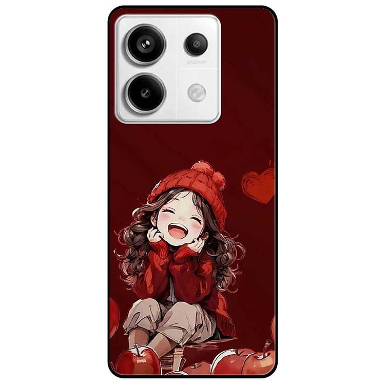 Ốp lưng cho Realme 9i - Realme 10 - C11 2021 - C65 4G - C67 - C20 - Poco X6 5G - Cô Gái Yêu Đời - Hàng Chính Hãng