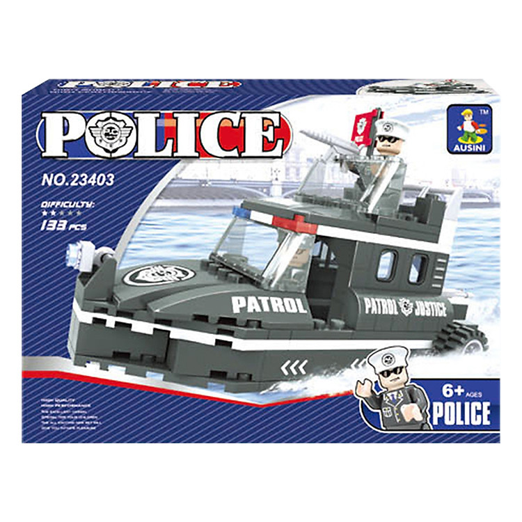 Bộ Lắp Ráp Hình Ca Nô Ausini Chính hãng Giá rẻ