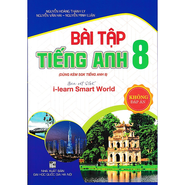 Bài tập tiếng anh 8 - I-learn Smart World - Cánh diều (Tái bản 1) (Không đáp án)