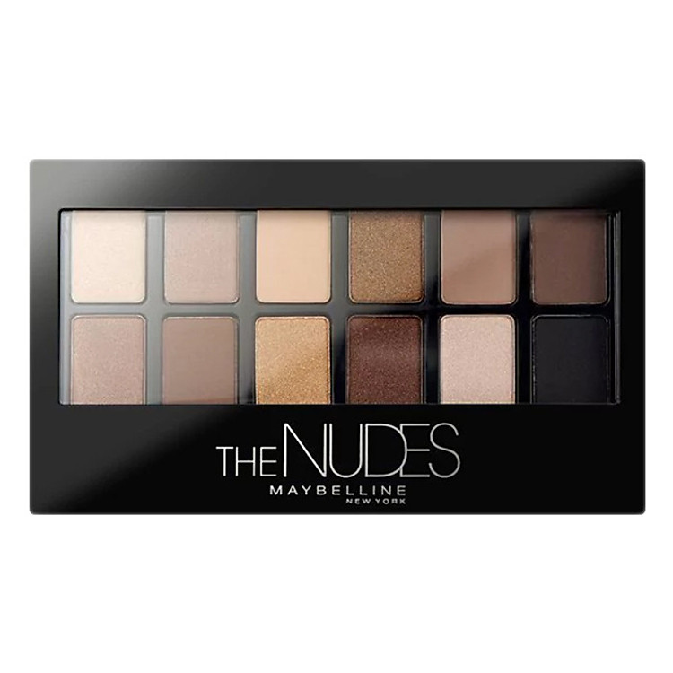 Bảng Màu Mắt Tông Nuy 12 Màu Từ New York Maybelline The Nude Palette