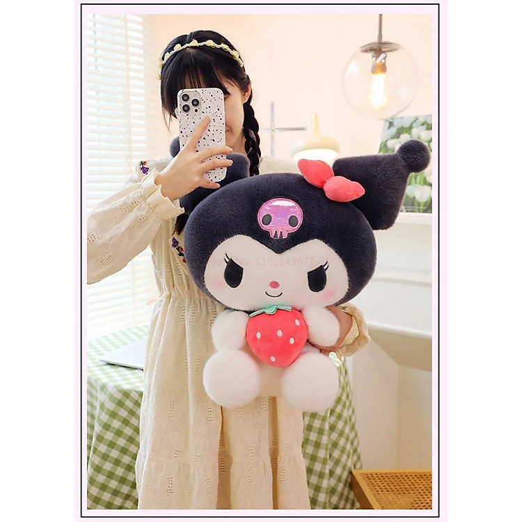 Mua tại Tiki: Thú nhồi bông Kuromi, Melody, Kitty dễ thương Chính hãng Ưu đãi