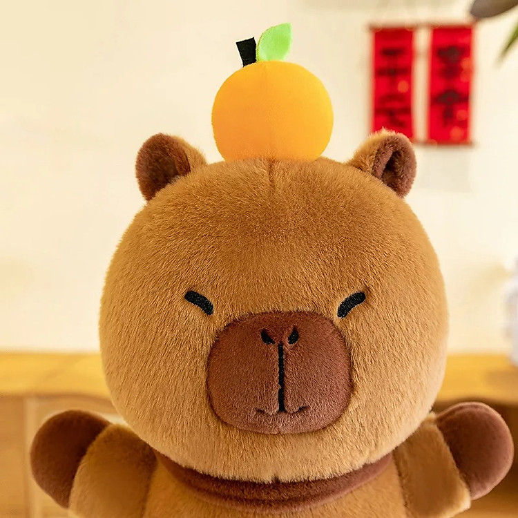 Thú nhồi bông capybara đáng yêu 70cm Chính hãng Tiết kiệm - Hình ảnh 5