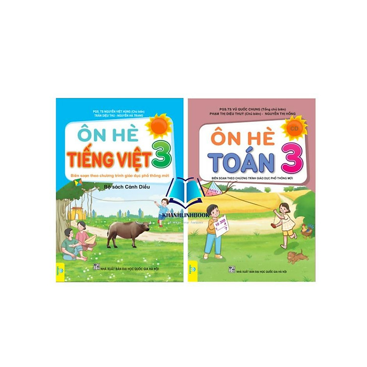 Ôn Hè Toán + Tiếng Việt Lớp 3 Cánh Diều