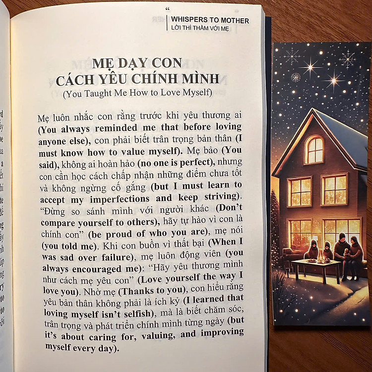 Song Ngữ Anh Việt Lời Thì Thầm Với Mẹ - Whispers To Mother - Ảnh 3