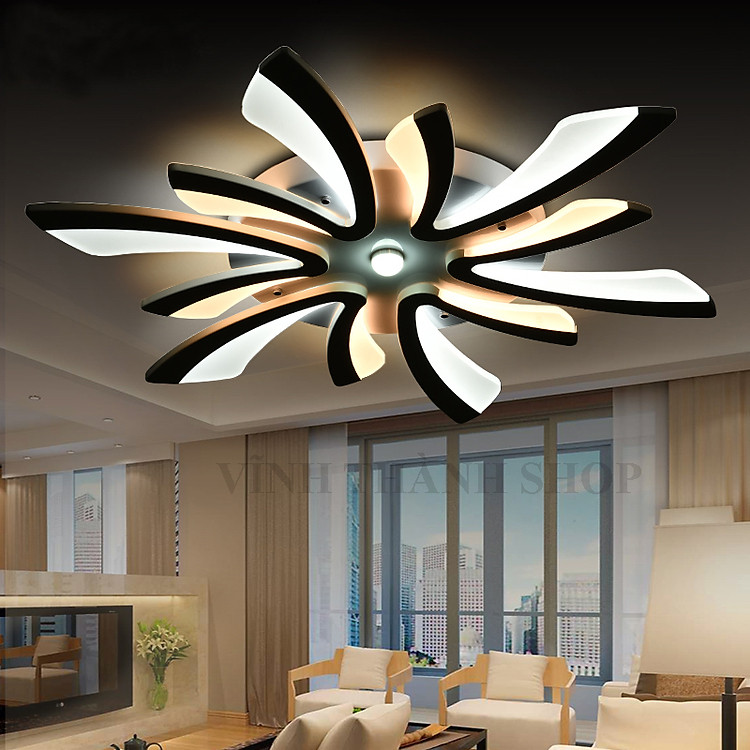 Đèn Led trần trang trí phòng khách