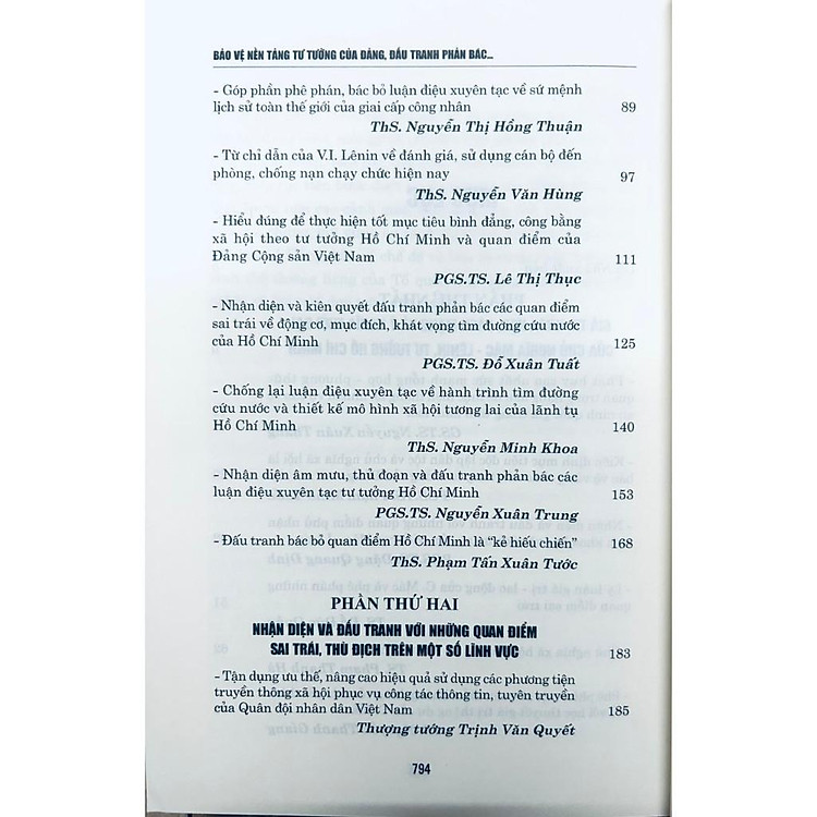 Bảo Vệ Nền Tảng Tư Tưởng Của Đảng, Đấu Tranh Phản Bác Các Quan Điểm Sai Trái, Thù Địch Trong Tình Hình Mới - Ảnh 6