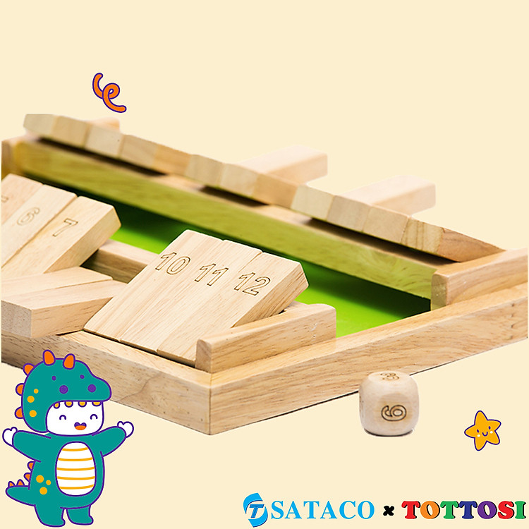 Đấu trường 2 người - Countdown gỗ SATACO Chính hãng Giá rẻ - Hình ảnh 3