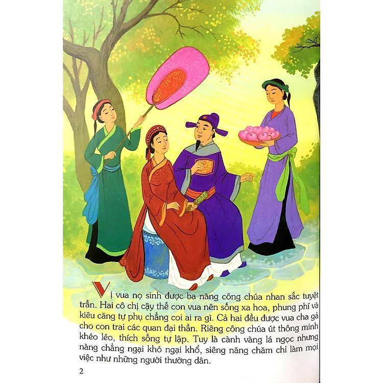 Nàng Công Chúa Bán Than - Tranh Truyện Dân Gian Việt Nam - Ảnh 2