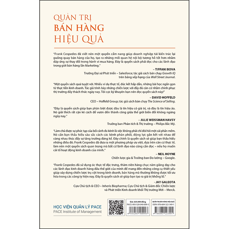 Quản Trị Bán Hàng Hiệu Quả - Frank V. Cespedes - Ảnh 3