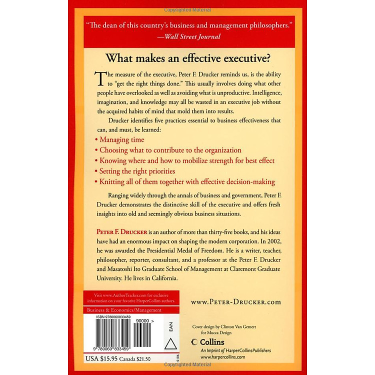 The Effective Executive: The Definitive Guide to Getting the Right Things Done - Ảnh 6