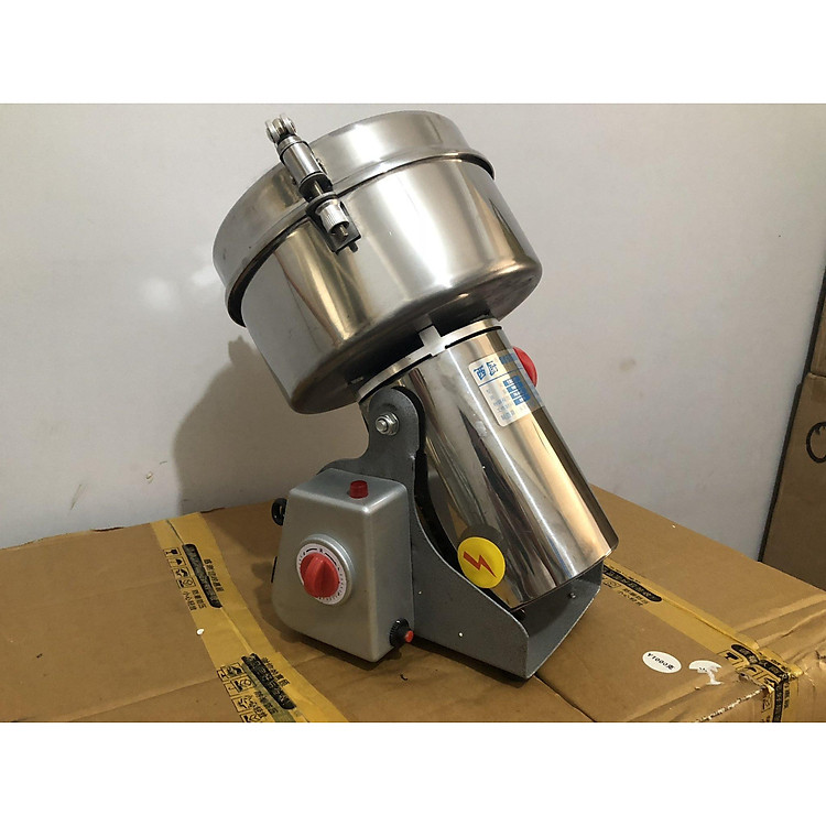 Máy xay thuốc bắc, xay bột mịn, sản lượng nồi chứa 1kg/1 lần xay