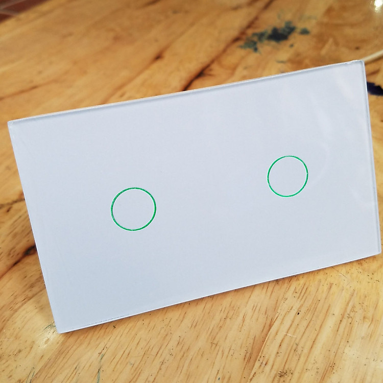 Công tắc cảm ứng chạm 2 nút nhân