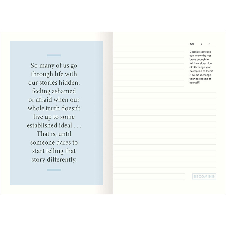 Becoming: A Guided Journal For Discovering Your Voice - Ảnh 7