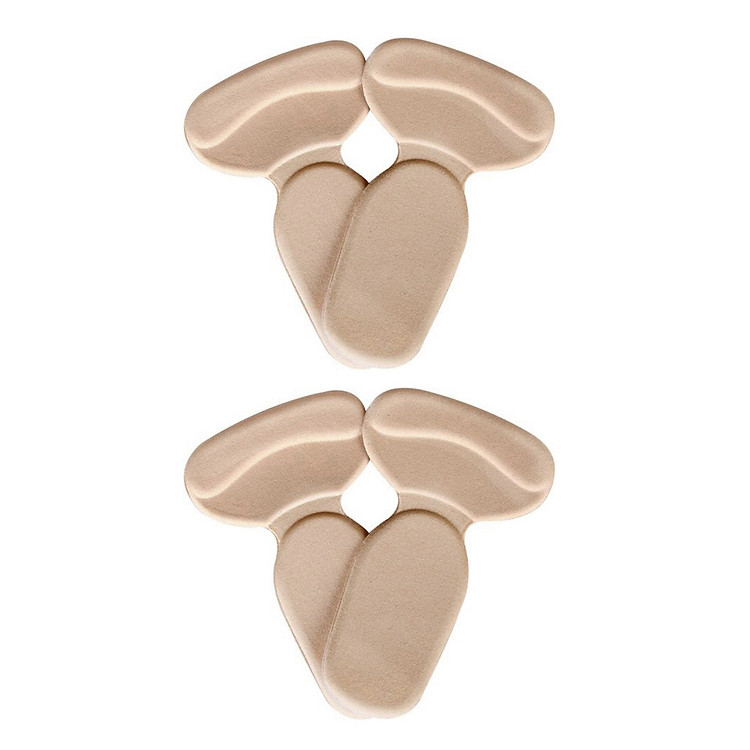 Combo 2 Bộ Miếng Lót Cho Giày Rộng Silicon (4 Miếng Dán)