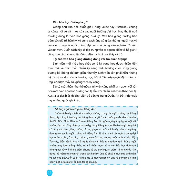 Văn Hoá Giảng Đường - Một Cẩm Nang Học Tập Tại Đại Học - Ảnh 6