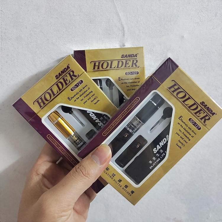Tẩu Lọc Khói Thuốc SD127 Có Hộp Đựng Bảo Vệ Sức Khoẻ
