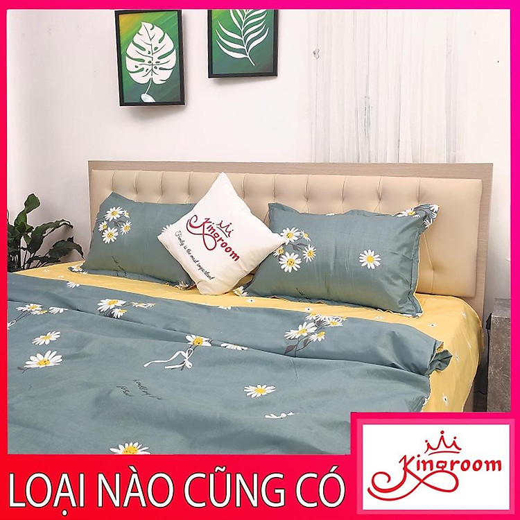 Bộ Chăn ga gối 4 món cotton 908 Shop Kingroom chuyên ga giường , bọc nệm