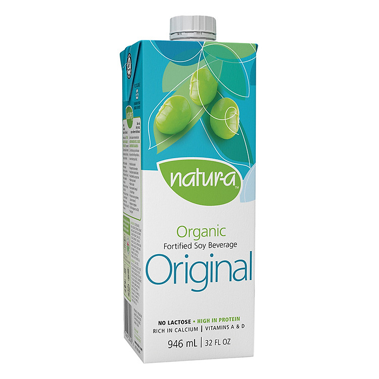 Sữa Đậu Nành Hữu Cơ Natura Soy Beverage Original (946ml / Hộp)